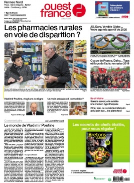 Ouest-France N°20191230 du 30 décembre 2019 à télécharger sur iPad