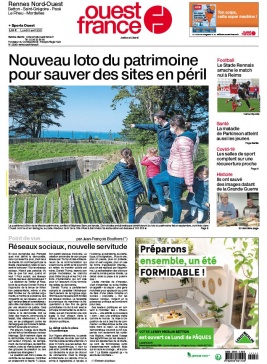 Ouest-France 05 avril 2021 Ouest-France N°20210405 du 05 avril 2021 à télécharger sur iPad