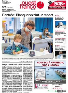 Ouest-France N°20200821 du 21 août 2020 à télécharger sur iPad