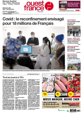 Ouest-France 18 mars 2021 Ouest-France N°20210318 du 18 mars 2021 à télécharger sur iPad