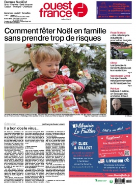 Ouest-France N°20201212 du 12 décembre 2020 à télécharger sur iPad