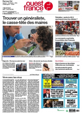 Ouest-France N°20200302 du 02 mars 2020 à télécharger sur iPad
