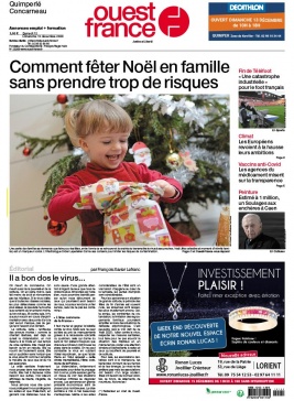 Ouest-France N°20201212 du 12 décembre 2020 à télécharger sur iPad