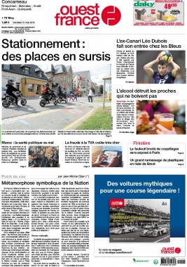 Ouest-France N°20190531 du 31 mai 2019 à télécharger sur iPad