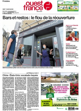 Ouest-France 25 mai 2020 Ouest-France N°20200525 du 25 mai 2020 à télécharger sur iPad