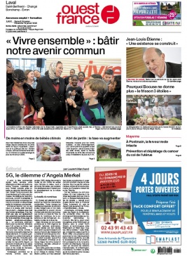Ouest-France 18 janvier 2020 Ouest-France N°20200118 du 18 janvier 2020 à télécharger sur iPad