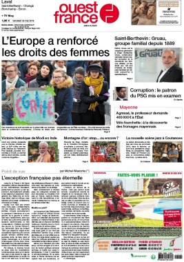 Ouest-France N°20190524 du 24 mai 2019 à télécharger sur iPad
