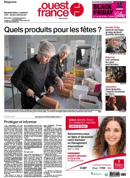 Ouest-France N°20201202 du 02 décembre 2020 à télécharger sur iPad