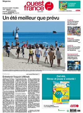 Ouest-France 29 août 2020 Ouest-France N°20200829 du 29 août 2020 à télécharger sur iPad