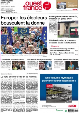Ouest-France N°20190528 du 28 mai 2019 à télécharger sur iPad