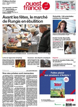 Ouest-France N°20191221 du 21 décembre 2019 à télécharger sur iPad