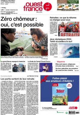Ouest-France N°20191213 du 13 décembre 2019 à télécharger sur iPad