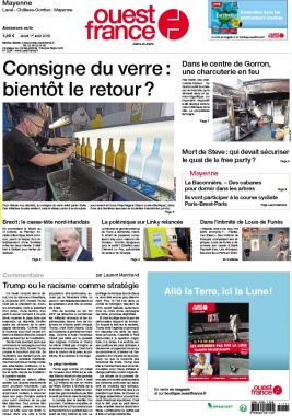 Ouest-France N°20190801 du 01 août 2019 à télécharger sur iPad