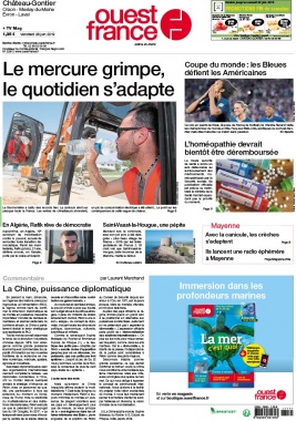 Ouest-France N°20190628 du 28 juin 2019 à télécharger sur iPad