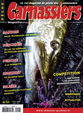 Carnassiers Salmonidés Magazine N°57 du 22 décembre 2019 à télécharger sur iPad