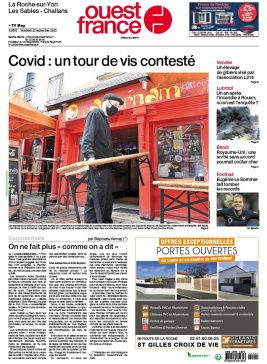 Ouest-France 25 septembre 2020 Ouest-France N°20200925 du 25 septembre 2020 à télécharger sur iPad