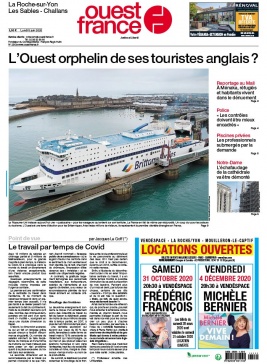 Ouest-France 08 juin 2020 Ouest-France N°20200608 du 08 juin 2020 à télécharger sur iPad