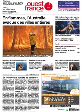 Ouest-France 03 janvier 2020 Ouest-France N°20200103 du 03 janvier 2020 à télécharger sur iPad