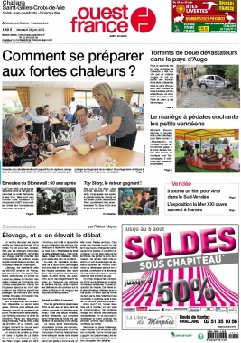 Ouest-France N°20190626 du 26 juin 2019 à télécharger sur iPad