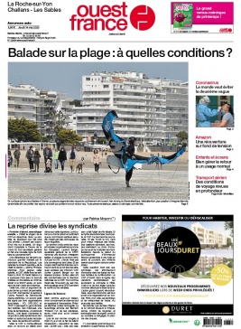 Ouest-France 14 mai 2020 Ouest-France N°20200514 du 14 mai 2020 à télécharger sur iPad