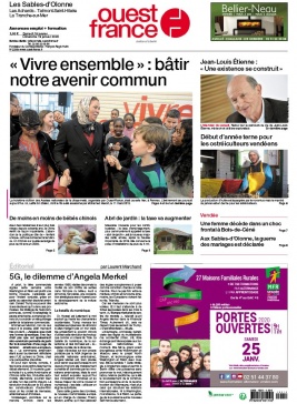 Ouest-France N°20200118 du 18 janvier 2020 à télécharger sur iPad