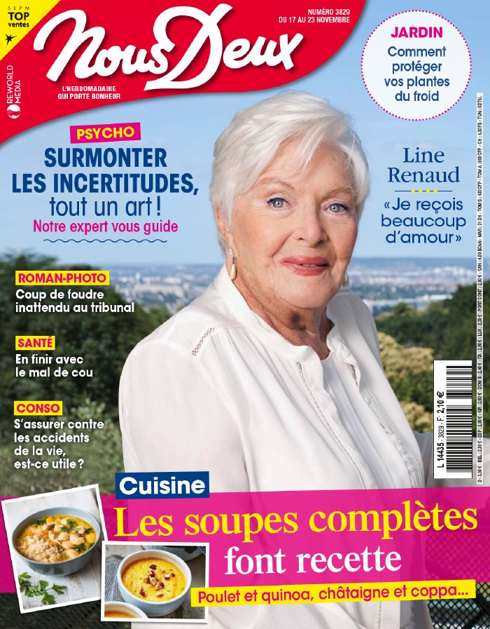 Nous Deux 17 novembre 2020 Nous Deux N°3829 du 17 novembre 2020 à télécharger sur iPad