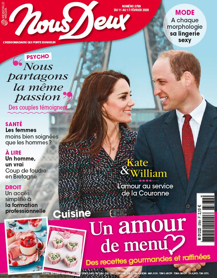 Nous Deux 11 février 2020 Nous Deux N°3789 du 11 février 2020 à télécharger sur iPad