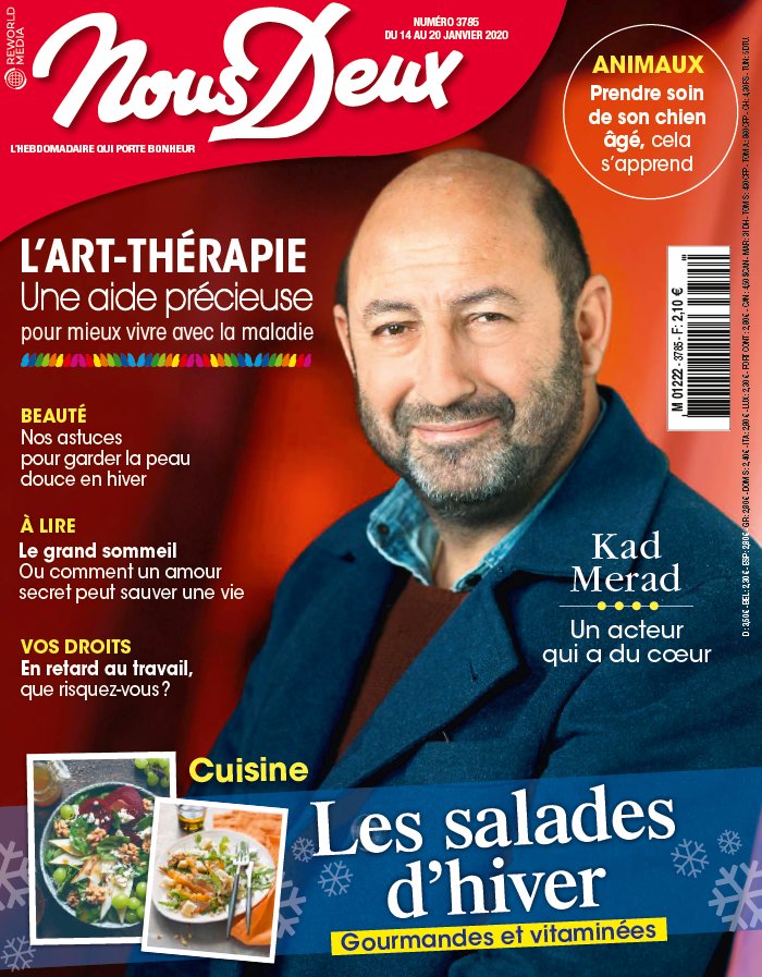 Nous Deux 14 janvier 2020 Abonnement Nous Deux Pas Cher avec le BOUQUET ePresse.fr