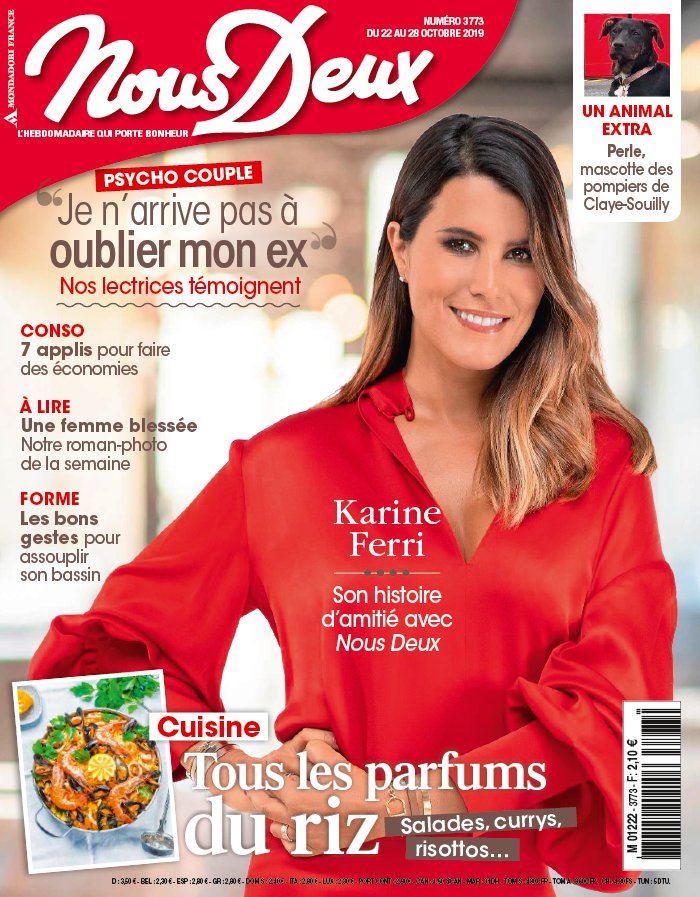 Nous Deux 22 octobre 2019 Nous Deux N°3773 du 22 octobre 2019 à télécharger sur iPad