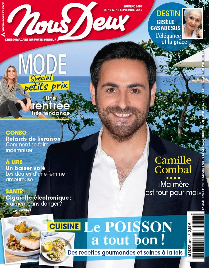 Nous Deux 10 septembre 2019 Abonnement Nous Deux Pas Cher avec le BOUQUET ePresse.fr