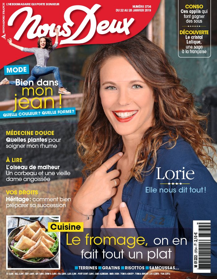 Nous Deux N°3734 du 22 janvier 2019 à télécharger sur iPad