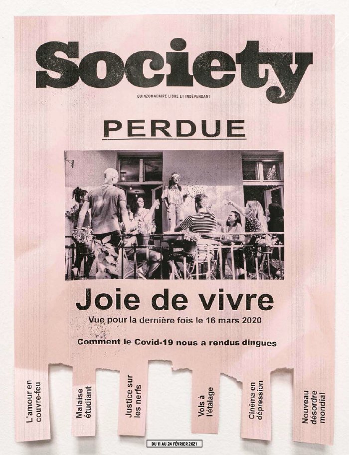 Society 11 février 2021 Society N°149 du 11 février 2021 à télécharger sur iPad