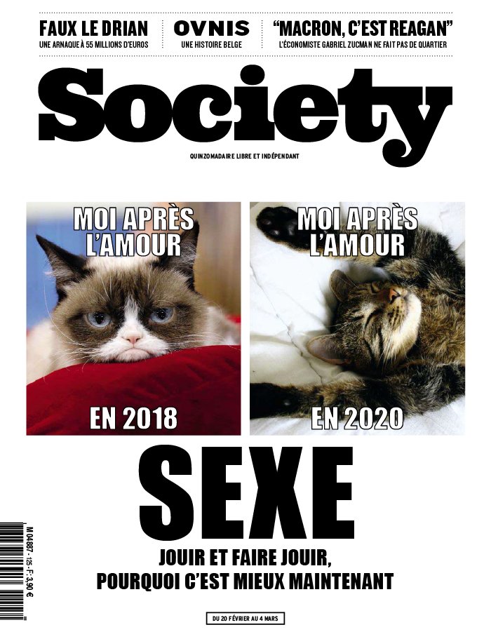 Society 20 février 2020 Abonnement Society avec le BOUQUET ePresse.fr