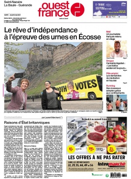 Ouest-France 06 mai 2021 Ouest-France N°20210506 du 06 mai 2021 à télécharger sur iPad