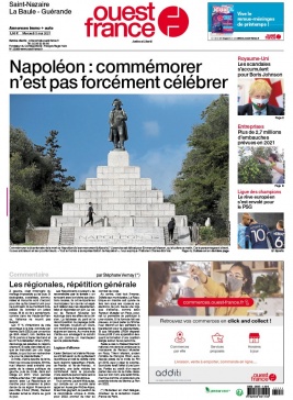 Ouest-France 05 mai 2021 Ouest-France N°20210505 du 05 mai 2021 à télécharger sur iPad