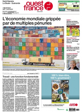 Ouest-France 03 mai 2021 Ouest-France N°20210503 du 03 mai 2021 à télécharger sur iPad