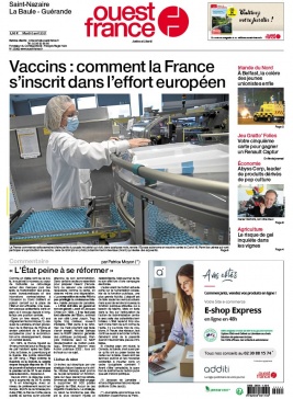 Ouest-France 06 avril 2021 Ouest-France N°20210406 du 06 avril 2021 à télécharger sur iPad