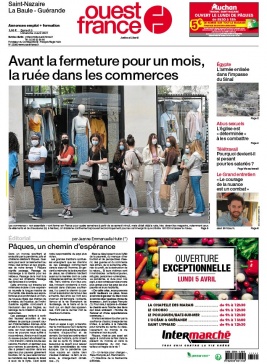 Ouest-France 03 avril 2021 Ouest-France N°20210403 du 03 avril 2021 à télécharger sur iPad