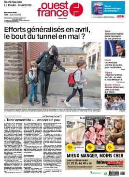 Ouest-France 01 avril 2021 Ouest-France N°20210401 du 01 avril 2021 à télécharger sur iPad