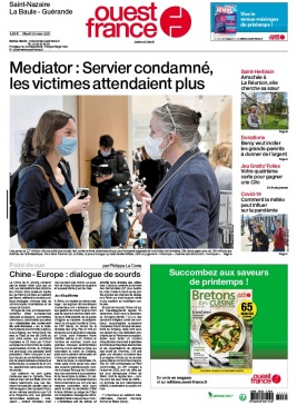 Ouest-France 30 mars 2021 Ouest-France N°20210330 du 30 mars 2021 à télécharger sur iPad