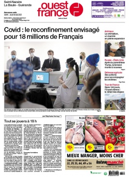 Ouest-France 18 mars 2021 Ouest-France N°20210318 du 18 mars 2021 à télécharger sur iPad