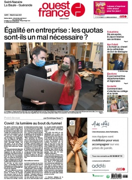 Ouest-France 09 mars 2021 Ouest-France N°20210309 du 09 mars 2021 à télécharger sur iPad