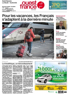 Ouest-France 06 février 2021 Ouest-France N°20210206 du 06 février 2021 à télécharger sur iPad