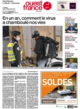 Ouest-France 22 janvier 2021 Ouest-France N°20210122 du 22 janvier 2021 à télécharger sur iPad