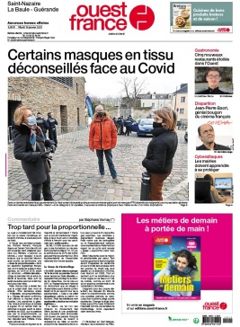 Ouest-France 19 janvier 2021 Ouest-France N°20210119 du 19 janvier 2021 à télécharger sur iPad