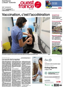 Ouest-France 04 janvier 2021 Ouest-France N°20210104 du 04 janvier 2021 à télécharger sur iPad