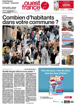 Ouest-France 30 décembre 2020 Ouest-France N°20201230 du 30 décembre 2020 à télécharger sur iPad