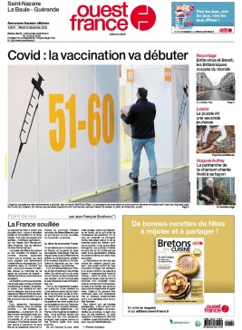 Ouest-France 22 décembre 2020 Ouest-France N°20201222 du 22 décembre 2020 à télécharger sur iPad