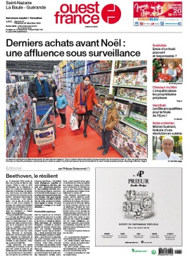 Ouest-France 19 décembre 2020 Ouest-France N°20201219 du 19 décembre 2020 à télécharger sur iPad