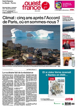 Ouest-France 09 décembre 2020 Ouest-France N°20201209 du 09 décembre 2020 à télécharger sur iPad